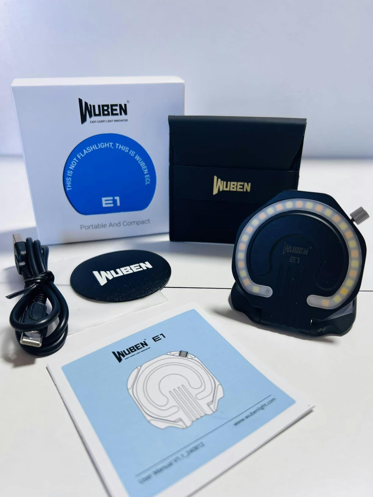 Stylo Lumineux LED WUBEN E61 Rechargeable USB - Pour Pièces / Défaut