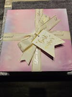 Hand-Painted Pastel Pink Bow Handle Baking Dish, 800ML