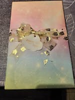 Bread & Bagel Bunny Ceramic Divided Plate, 9.2-Inch