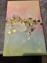 Bread & Bagel Bunny Ceramic Divided Plate, 9.2-Inch