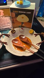 Japanese Style Wooden Spoon with Wrapped Handle