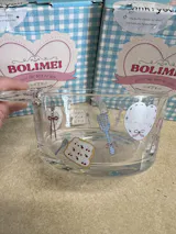 Spring Romance Glass Dessert Bowl – 400ML