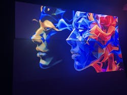 Wupro Cinema Gallery Soft Gray Matte Fixed Frame Projector Screen For Long Throw &Short Throw & UST