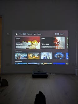 Formovie Cinema Edge Ultra Short Throw 4K Laser Projector Google TV