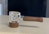 Spoon Glass Pipe - Walnut Stem & Handle - Marley Natural – Marley Natural  Shop