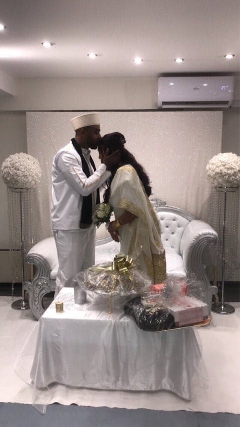 Qamis Orcieux court avec pantalon