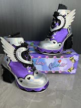 Heart Way There Boots Black By Irregular Choice