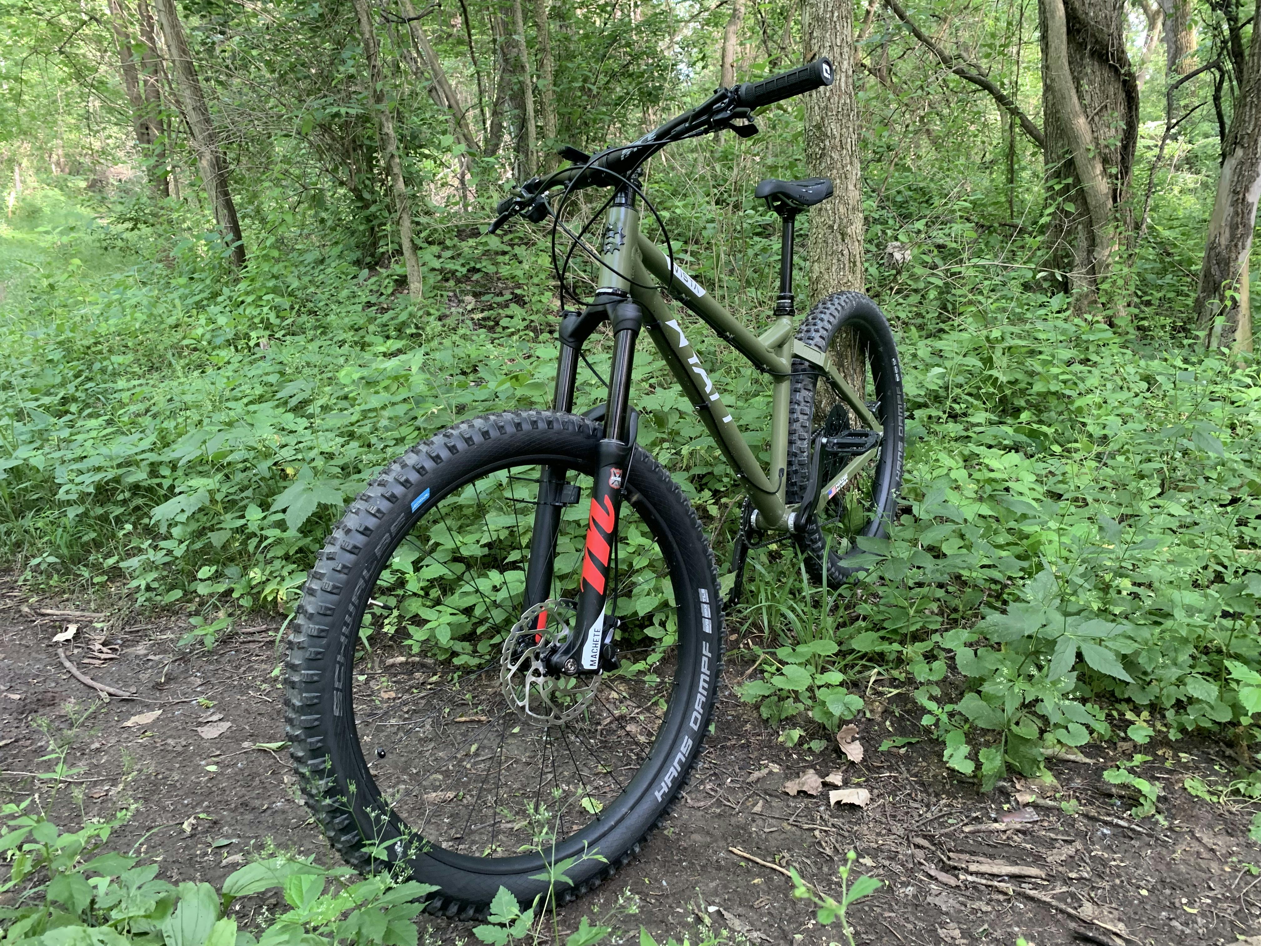 Vista Americanmade Mountain Bike Aggressive Hardtail Wyatt Bicycles