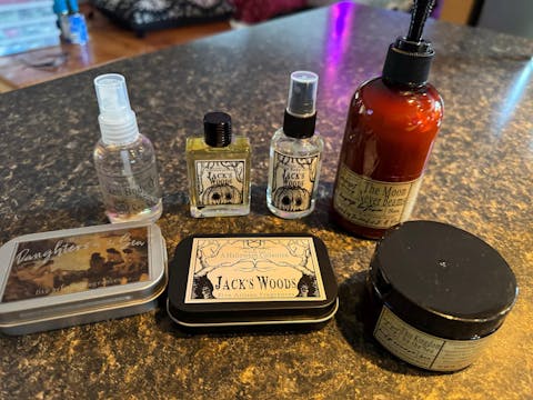 A Midnight Dreary Hemp and Green Tea Lotion