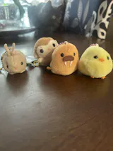 Zoo Animals - Puchimaru - Bean-filled Plush Keychain