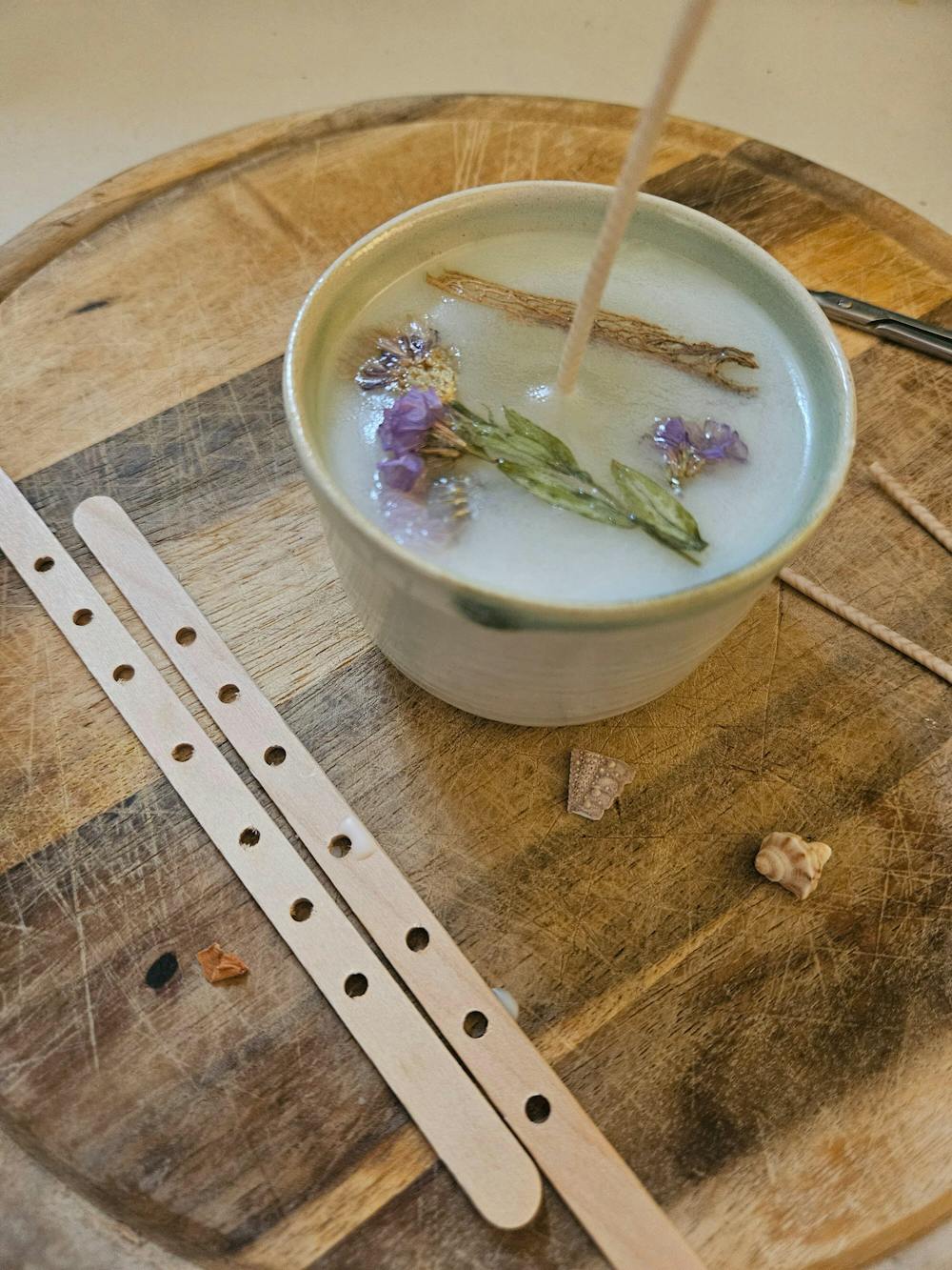 מקלות להחזקת פתיל 17 ס"מ אורך לפתילים מרובים