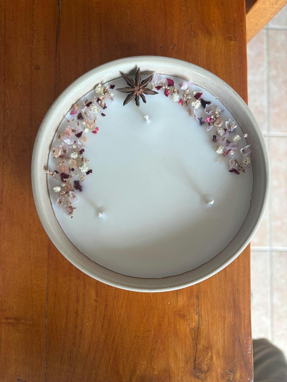 שעווה מקצועית JustWax SP500 מוכנה לשימוש, לנרות בכלים.