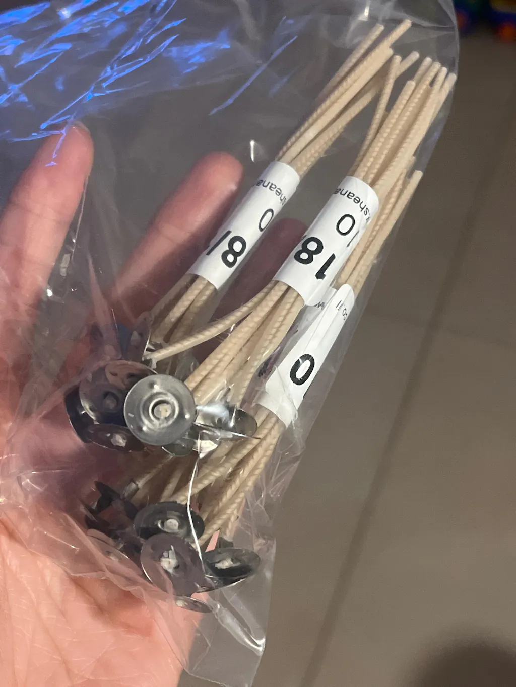 פתיל לנר מסדרת TCR - פתילים אקולוגים לשעוות צמחיות