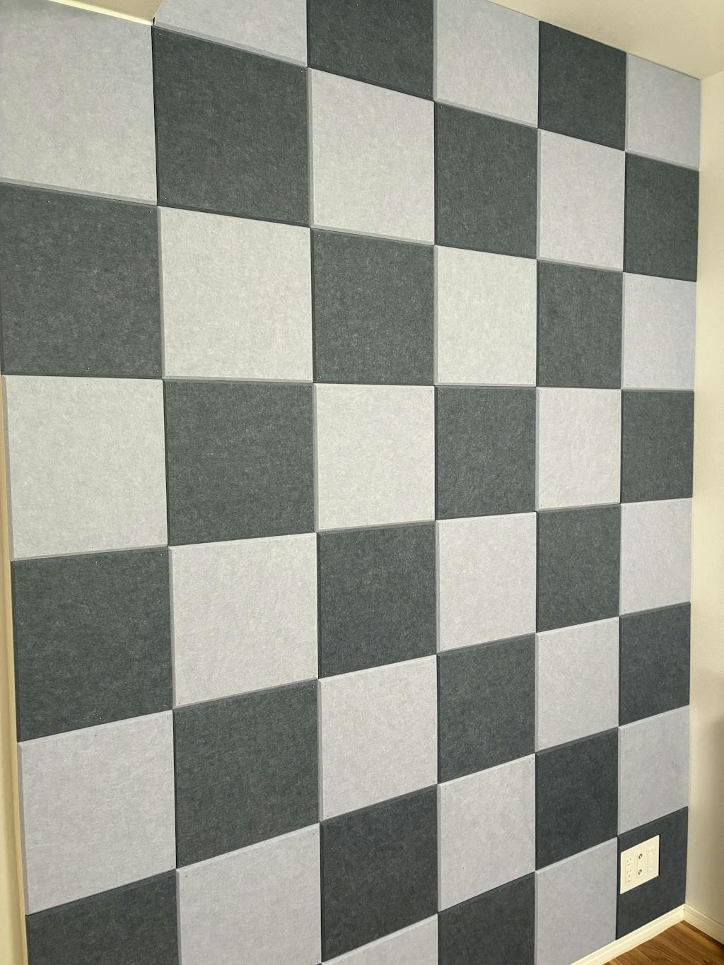 吸音パネル 「hisoka」厚さ9mm 虫ピン付属 12枚セット