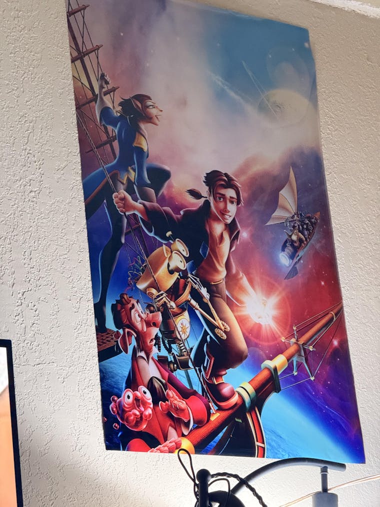 Treasure Planet Pirate Classic Movie Poster Wall Art Print Home Wall Decor