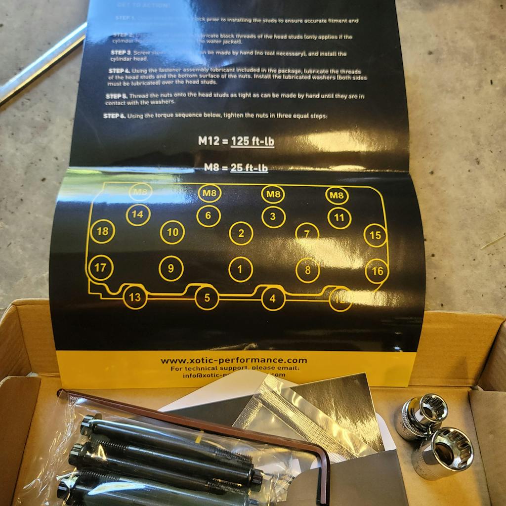 6.7L & 5.9L 24V Dodge Cummins Head Stud Kit 1998.5Present — Xotic