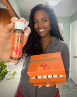 Liquid Collagen Shots with Biotin, Hyaluronic Acid and Vitamins B5, B6, C & E - Strawberry Flavor