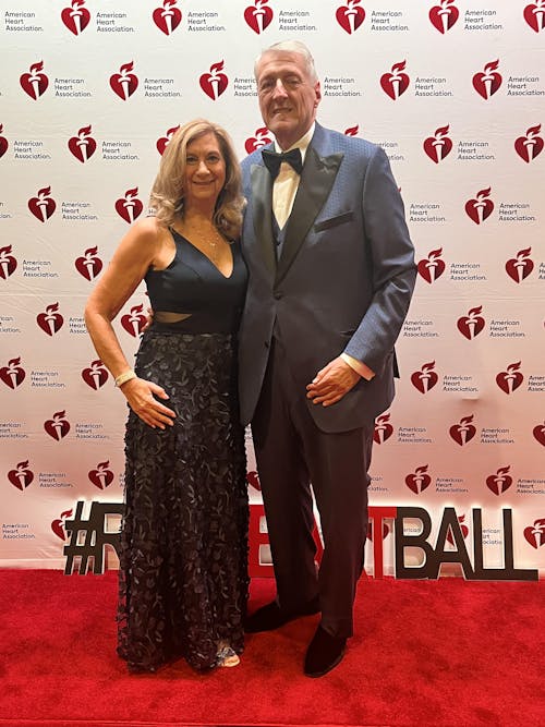 Petite "Iris" Jersey Knit V-Neck Raised Flower Long Dress