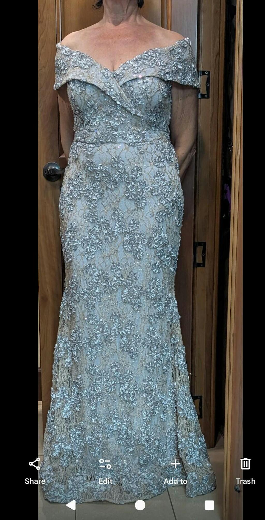 "Jill" Off The Shoulder Long Lace Dress