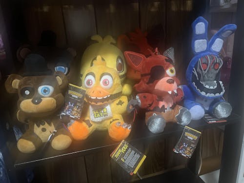 Withered Plush Set (4 Characters: Foxy, Chica, Bonnie, Freddy) - Worldwide Shipping