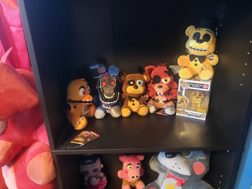 Withered Plush Set (4 Characters: Foxy, Chica, Bonnie, Freddy) - Worldwide Shipping
