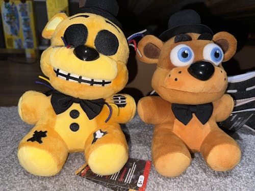Withered Golden Freddy Plush V2 – Worldwide Shipping