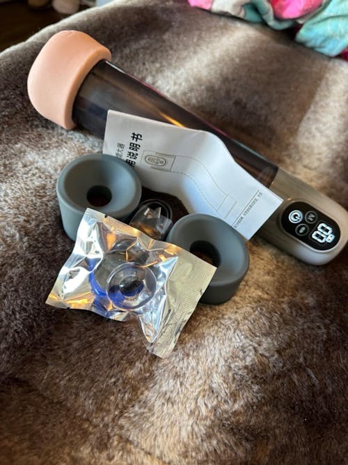 XP2 Water Penis Pump 5 Suction with Extra Masturbator Sleeve