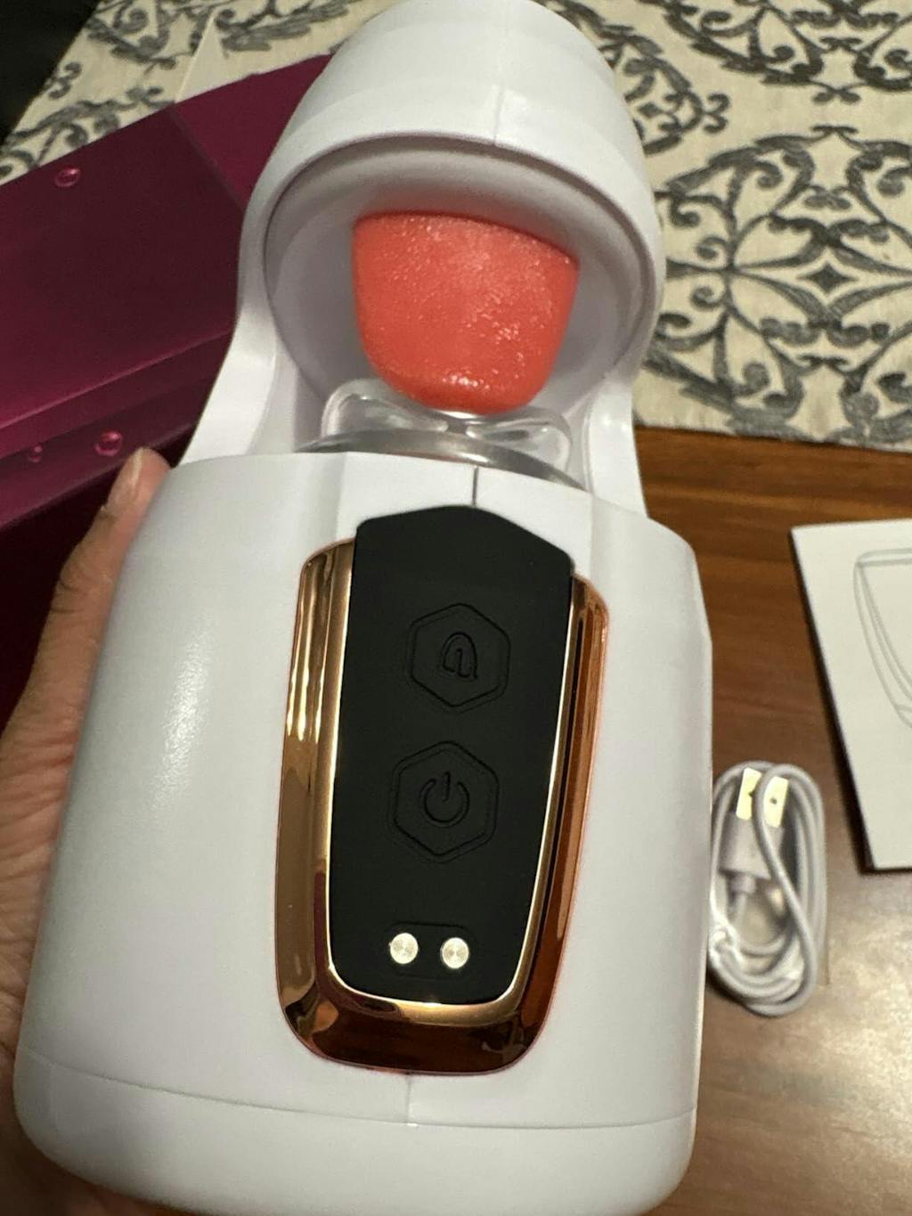 XG18 Plus Glans Trainer 10 Licking Thrusting Blowjob Machine