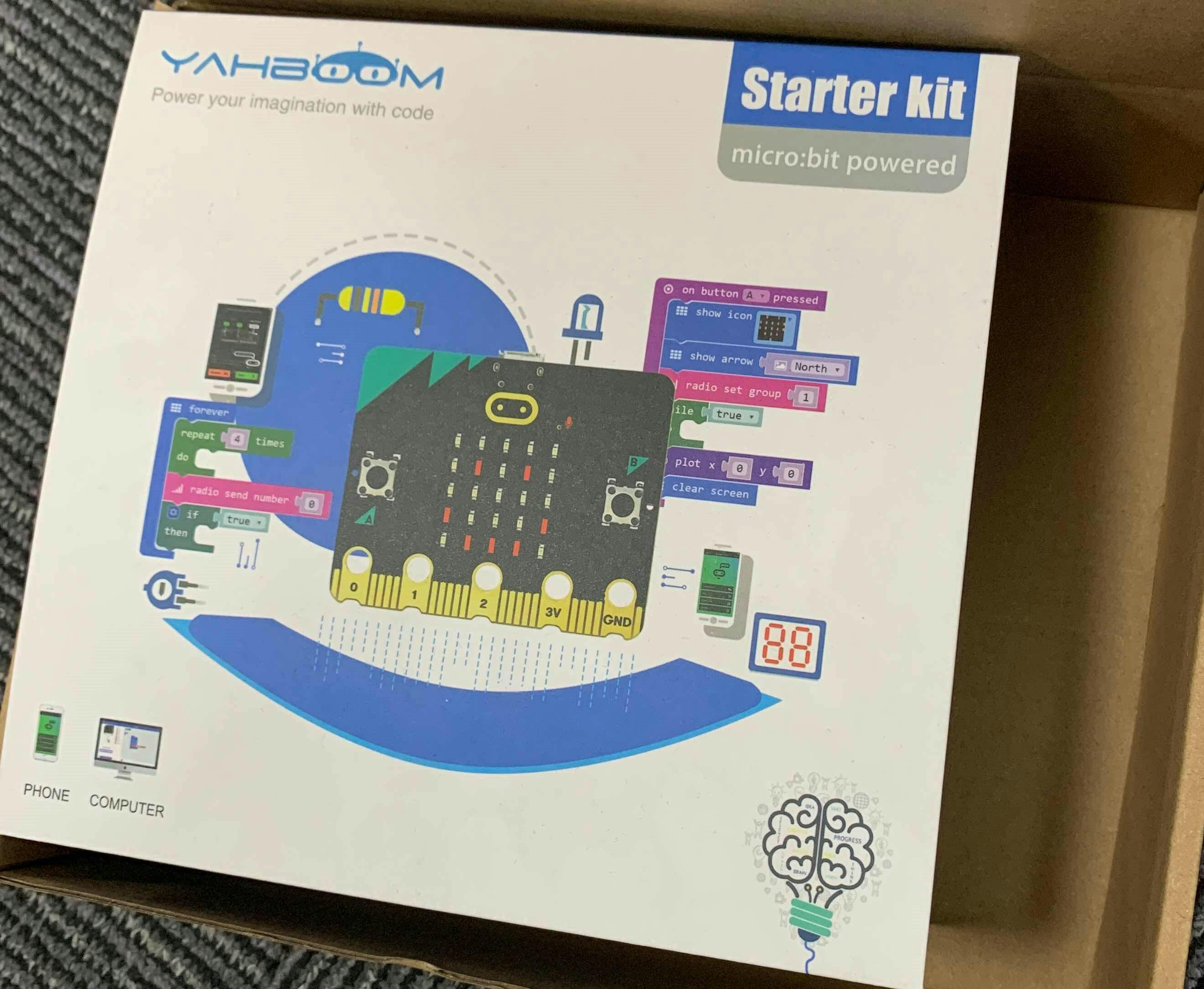 Yahboom Microbit Starter Sensor Kit For Beginner For Microbit V2 V1.5