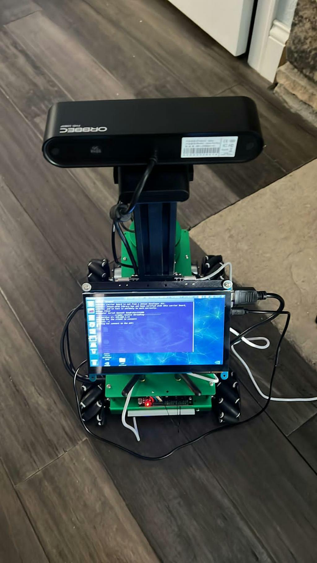 ROS Educational Robot Kit with Robotic Arm for RaspberryPi Jetson NANO