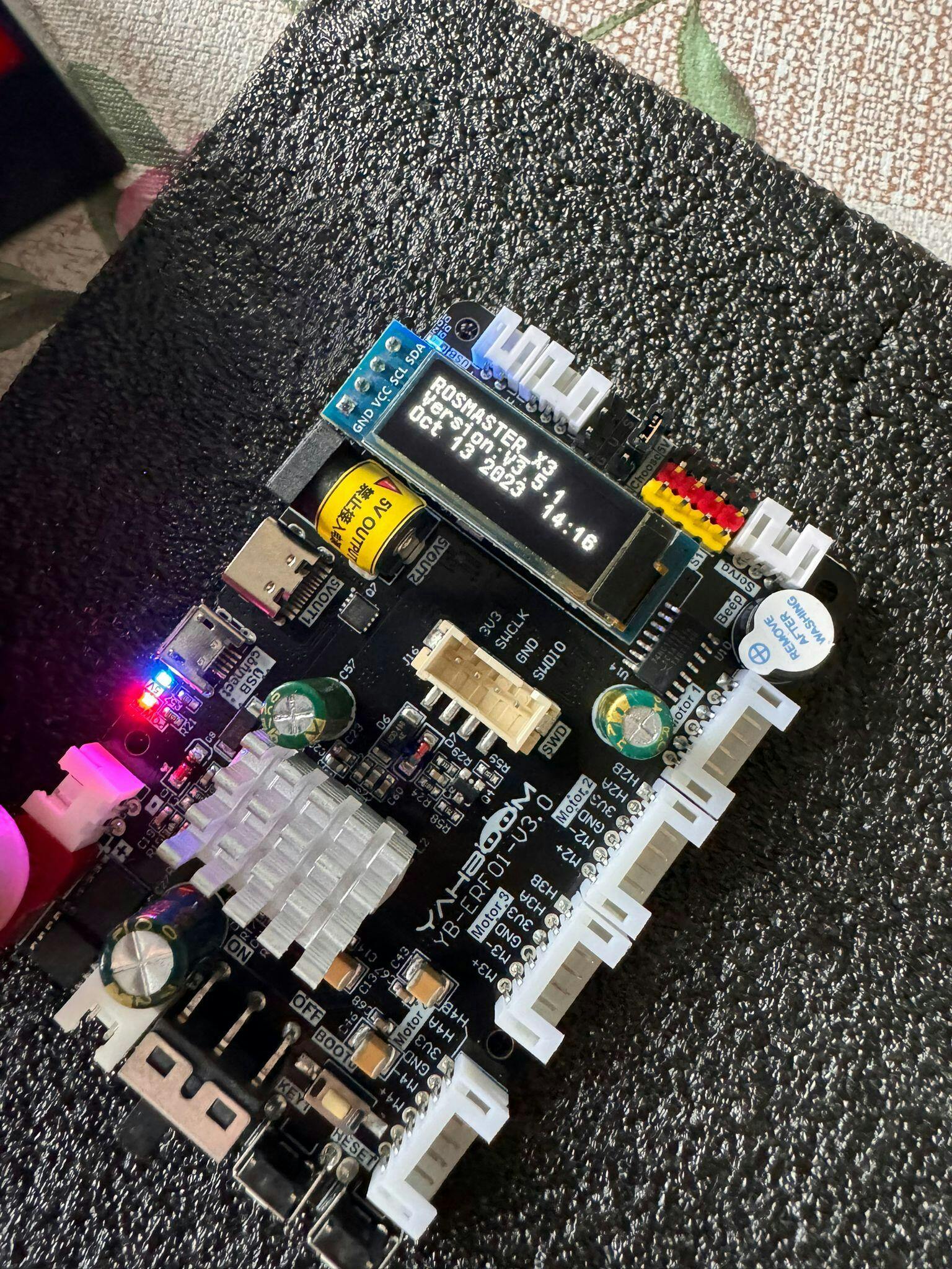 Yahboom ROS Expansion Board Is Suitable For Raspberry Pi Smart Car, Jetson Nano, UNO R3 Electronic Project Kit DIY(ROS Expansion Board - Foto 9