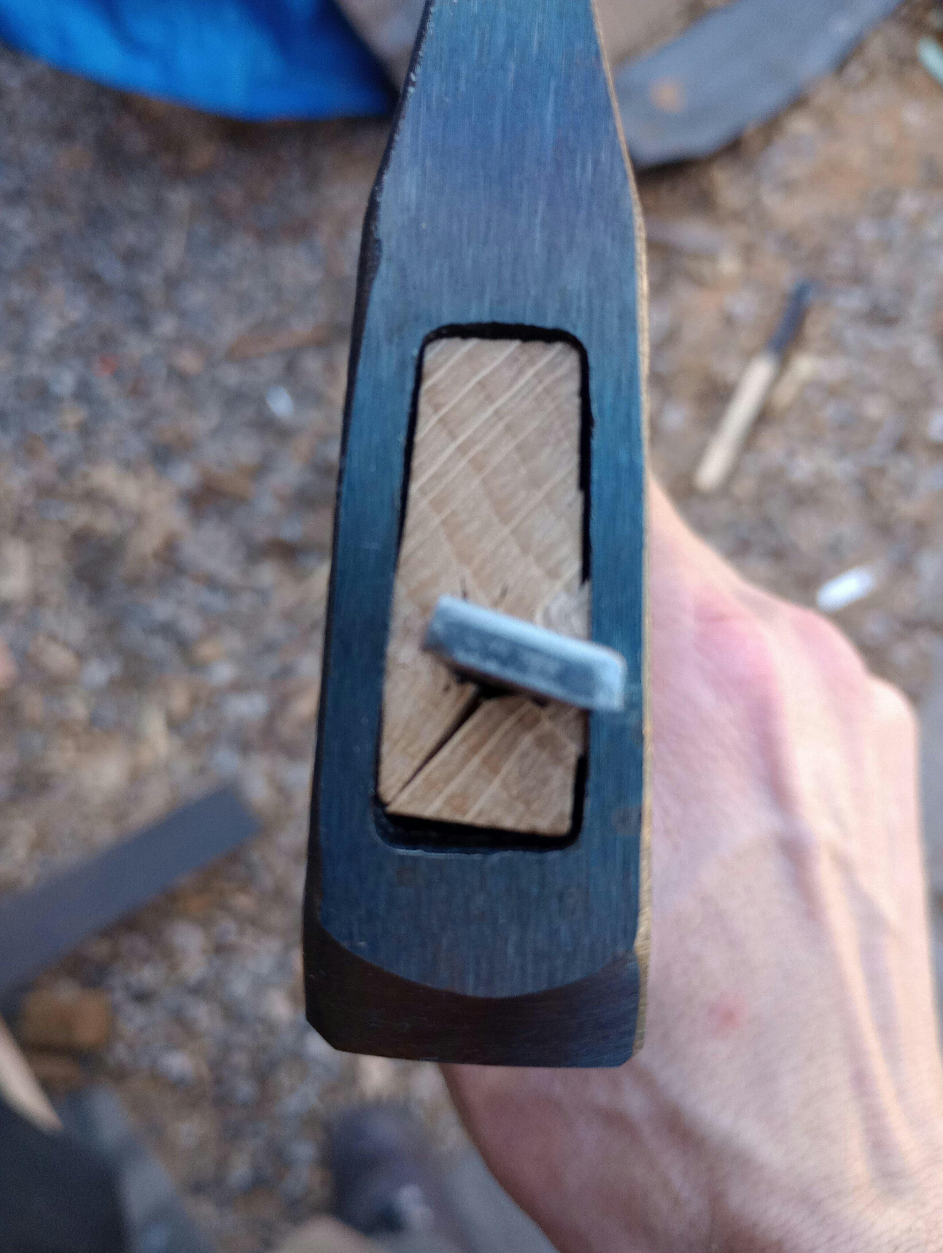 その他 masakari Japanese Carpenter's Axe by Tadachika with Blue steel Masakari