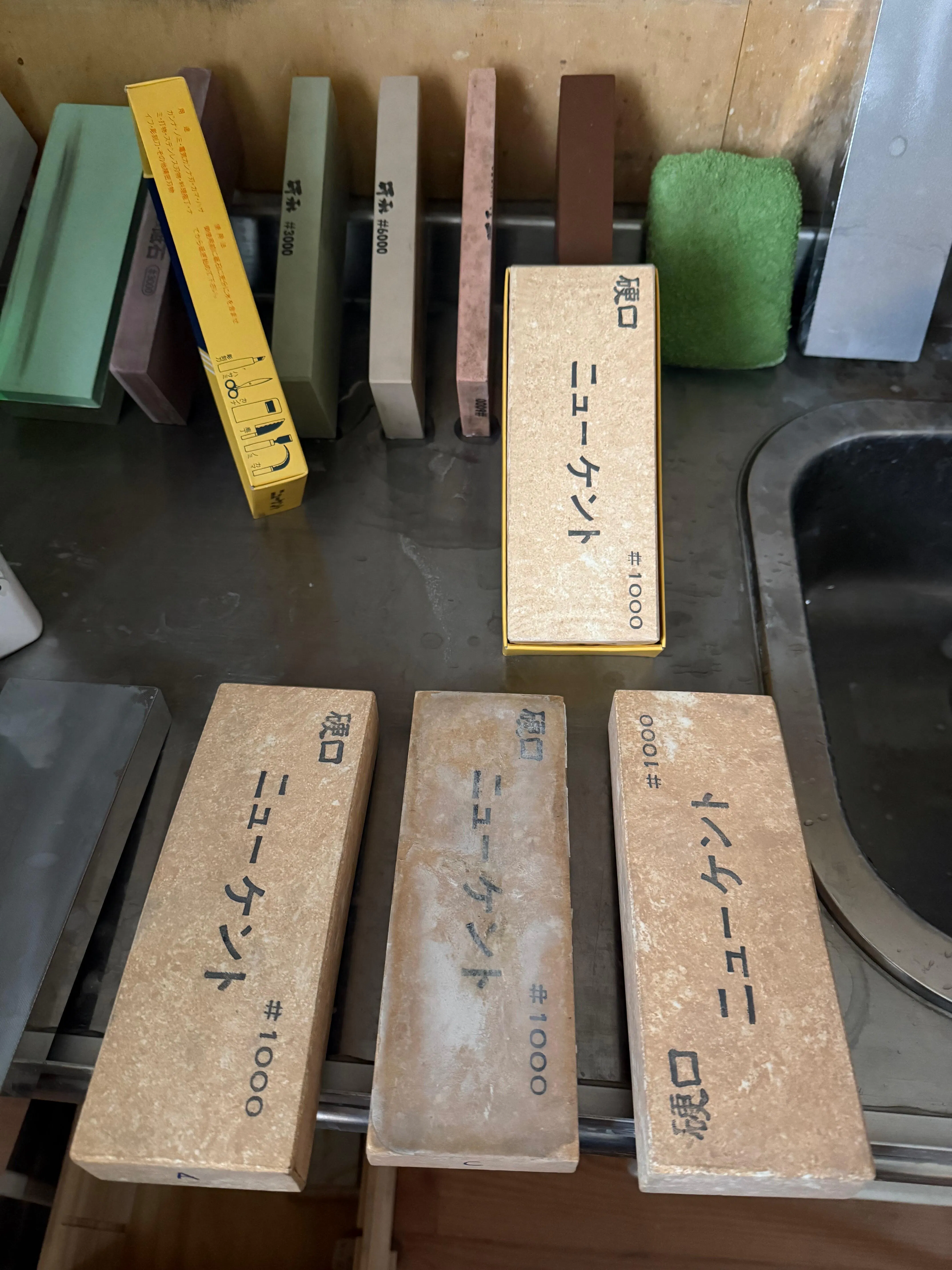 Tanaka Toish New Kent Sharpening Stones Water stones ニューケント