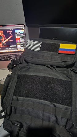 Morral Táctico Negro 45 Litros