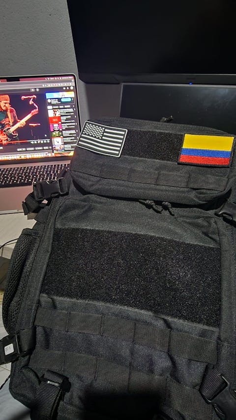 Morral Táctico Negro 45 Litros