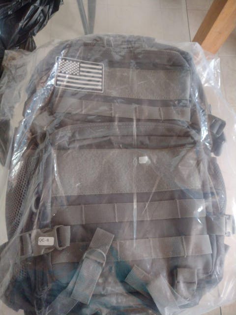 Morral Táctico Gris 45 Litros