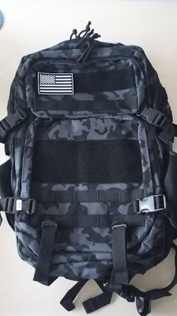 Morral Táctico Black Grey Camuflado 45 Litros