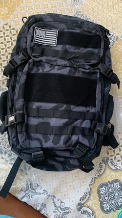 Morral Táctico Black Grey Camuflado 45 Litros
