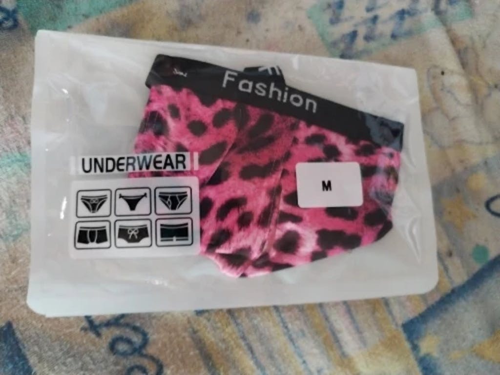 Sexy Leopard Pouch G-String Thong - DZK080