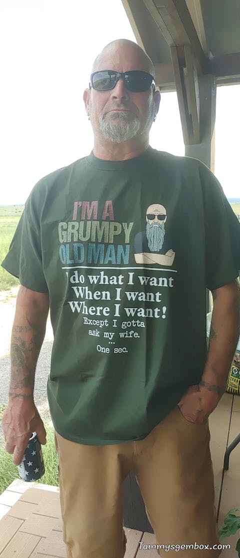 I'm A Grumpy Old Man, Husband And Wife, Family Gift, Personalized Shirt SH-00057