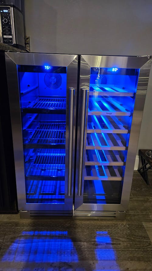 Yeego French Door Wine Beverage Fridge