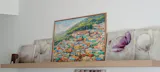 I Colori di Gamcheon Village Fine Art Poster