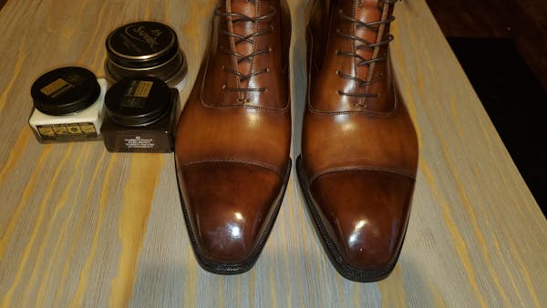 Queensway Cap-Toe Balmoral Boot