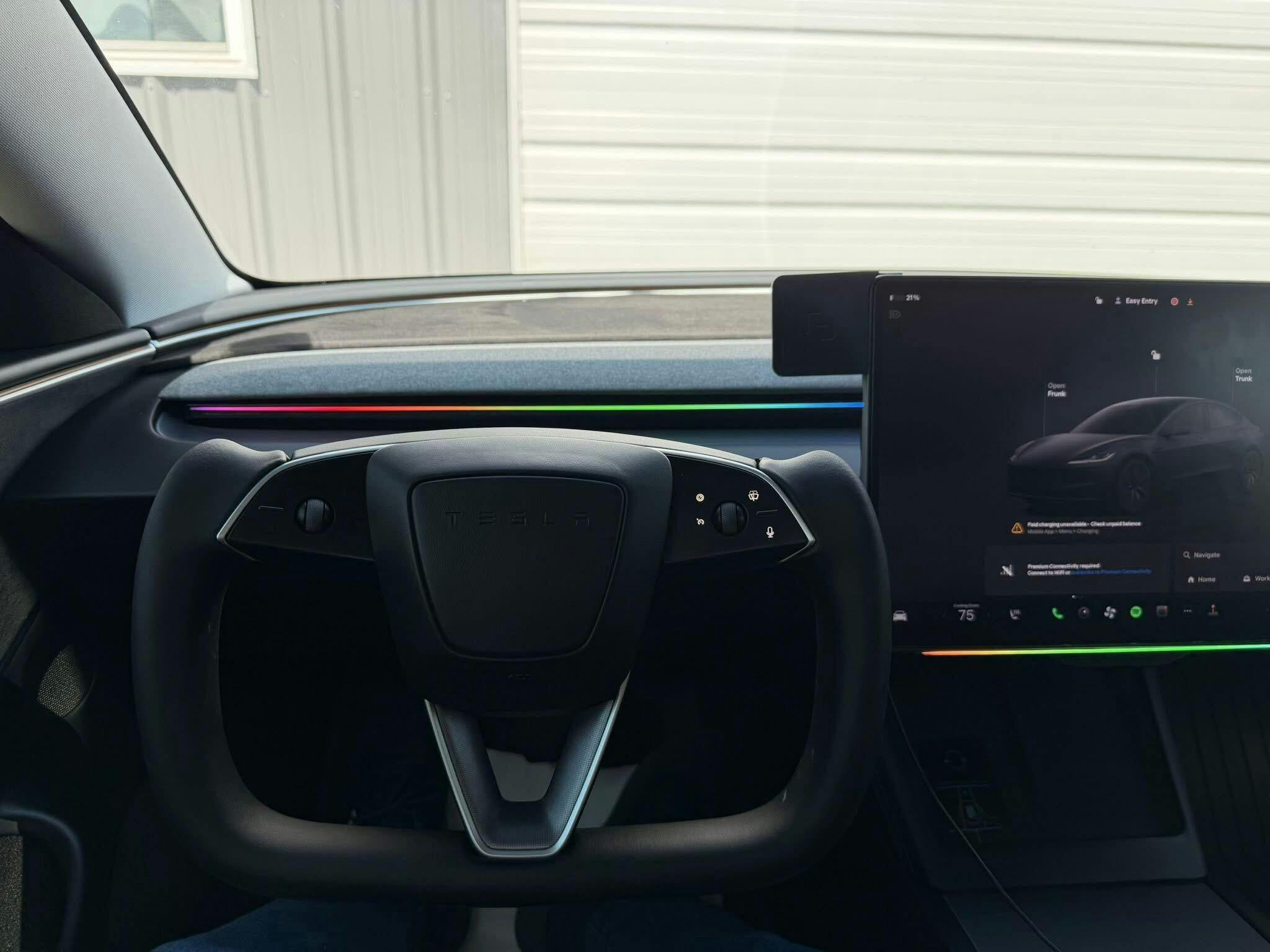 Tesla Model 3 Highland Yoke Steering Wheel (2024+) | Heated