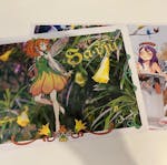 Tea & Petals Codex ~ Fairy Art Print/Postcard Set (2 pcs)