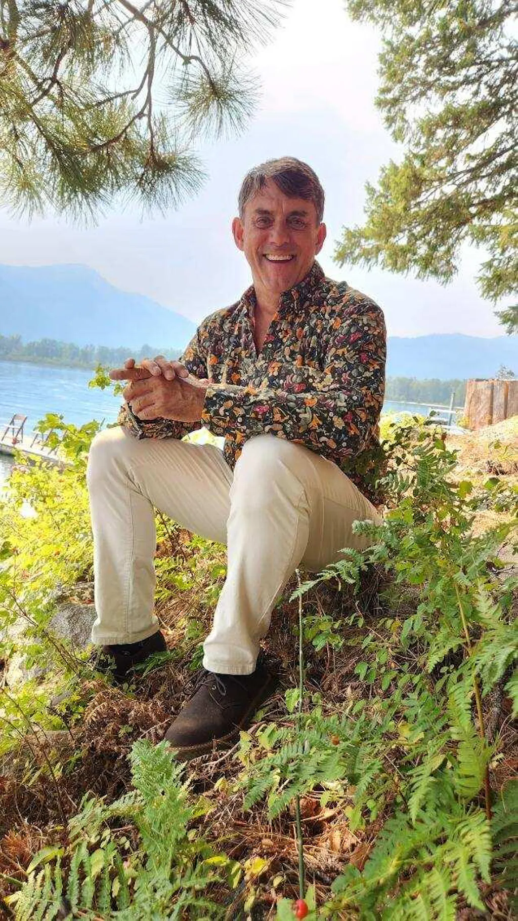 Palm Tree Men's Hawaiian Shirt