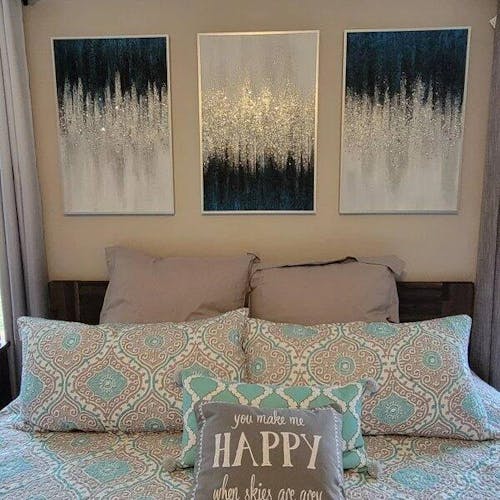 Glitter Wall Art #YCG302