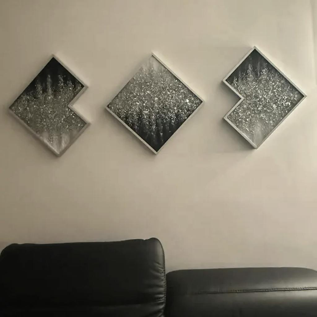 Glitter Wall Art #YCG308