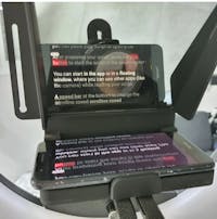 Upgrade portable teleprompter  for Phone and DSLR Recording