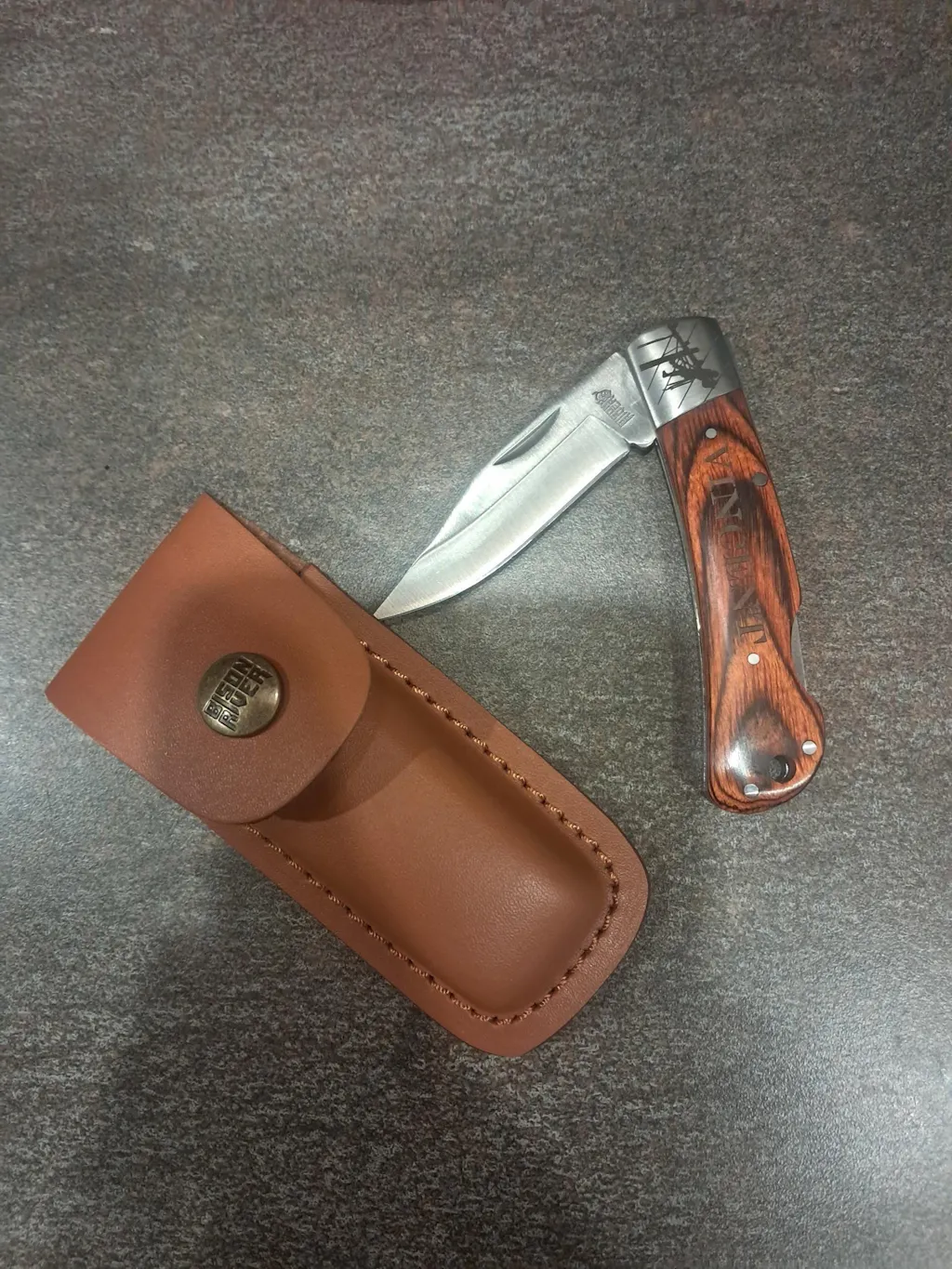 Personalized Lineman Folding Knife | Engraved Gift